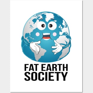 Fat Earth Society Posters and Art